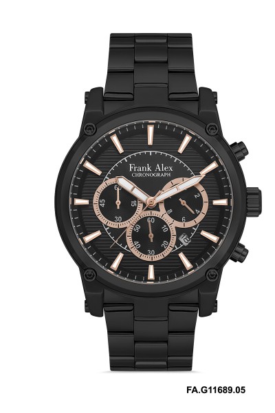 FRANK ALEX METAL KOL SAATİ